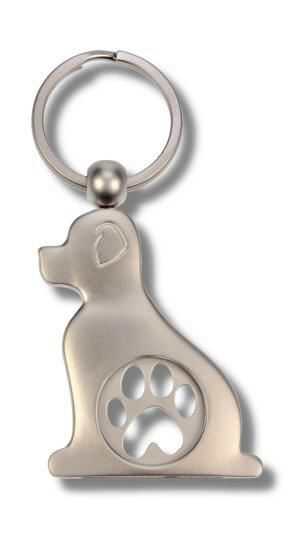 Chiphalter Hund mit Pfote als Chip