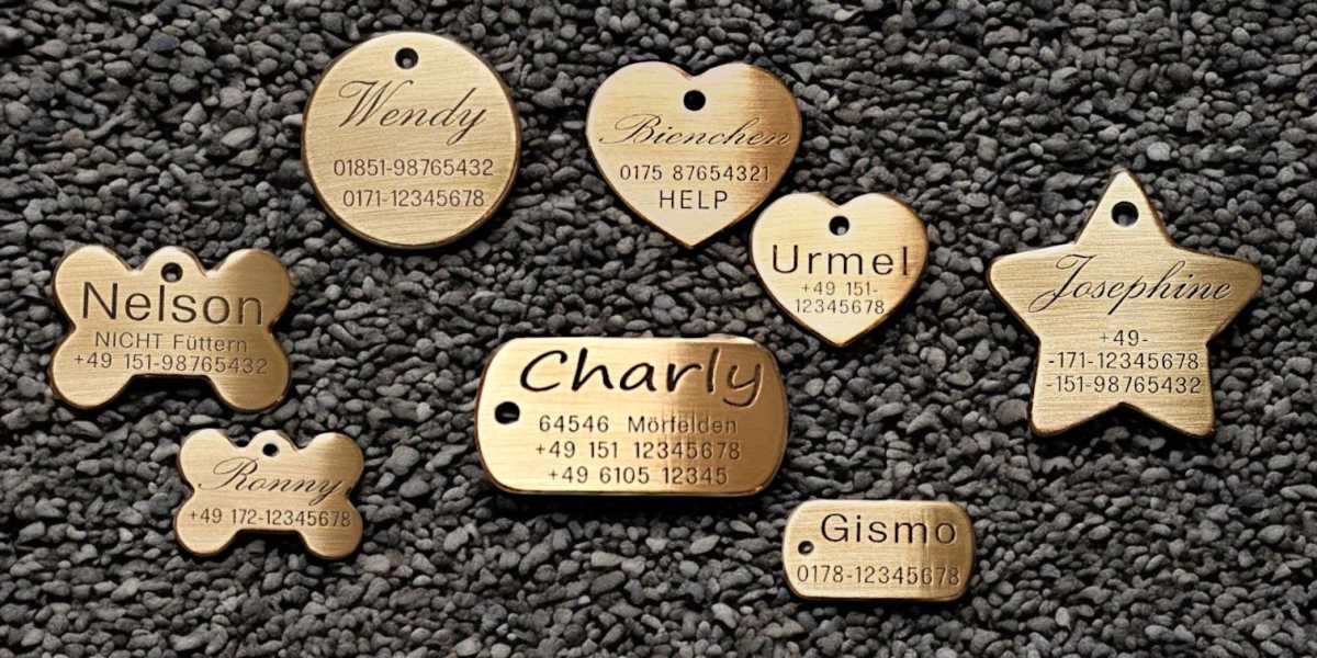 Hundemarken aus Messing - Übersicht