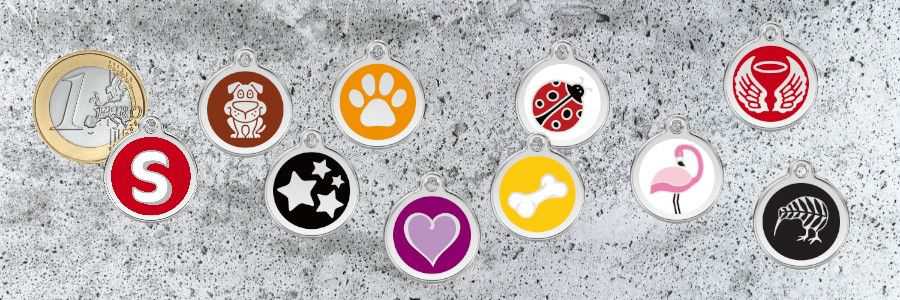 hundemarken von reddingo mehr motive, Größe S