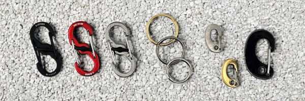 Schlüsselringe und Karabiner - Übersicht