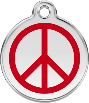 Hundemarke RedDingo Peace
