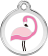 Hundemarke RedDingo Flamingo