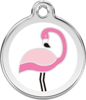 Hundemarke RedDingo Flamingo