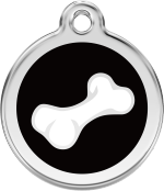 hundemarke reddingo bone schwarz