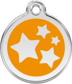 hundemarke reddingo stars orange