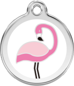 hundemarke reddingo tier flamingo