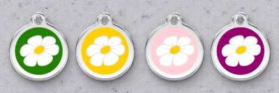 RedDingo mechnanisch graviert, Blümchen, 2 Wochen Lieferzeit