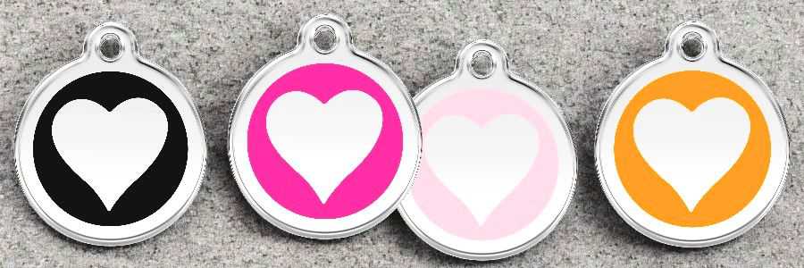 RedDingo - klassisches Herz, verschiedene Farben, ca. 2 Wochen Lieferzeit